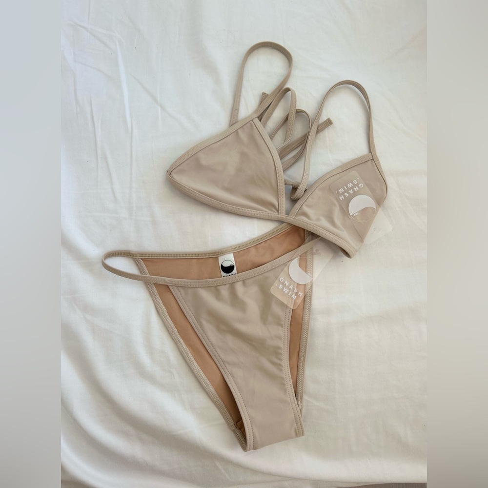 Gnash swim bikini top and bottom